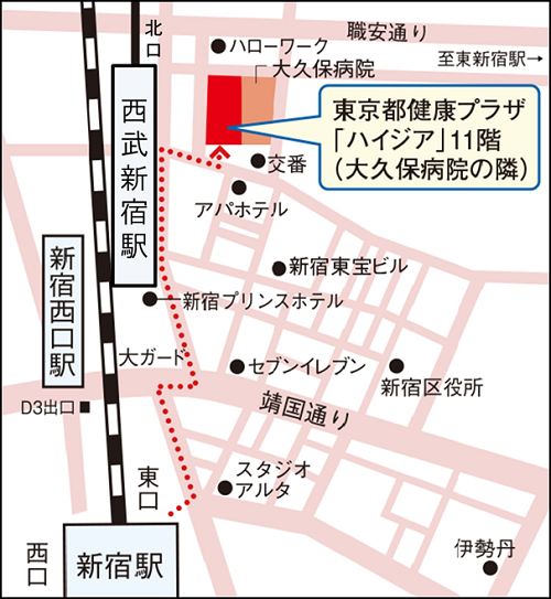 ハイジアへのアクセス